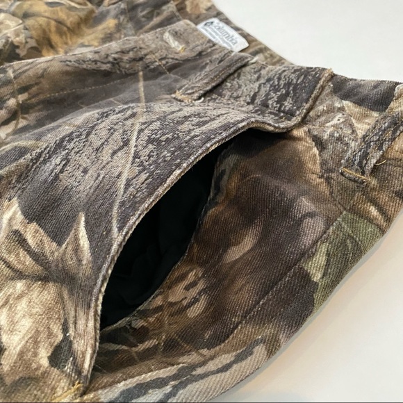 Columbia Hunting Camo Sportswear Utility pants size 32 x 28 Mossy Oak Break up - Picture 10 of 12